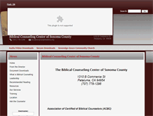 Tablet Screenshot of counselfromthebible.org